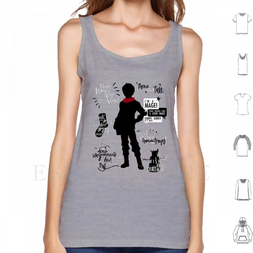 The Dragon Prince-Callum Canotte Gilet Cotton The Dragon Prince Tdp Tdp Callum Callum Dragon Prince L'Ultimo Airbender The