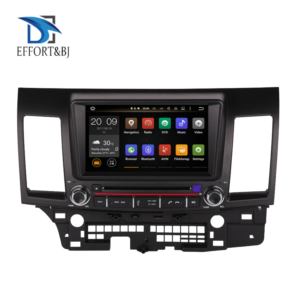 Автомобильный GPS-навигатор Android 10 0 для MITSUBISHI LANCER iO 2007-2016 3/4G Авторадио Стерео