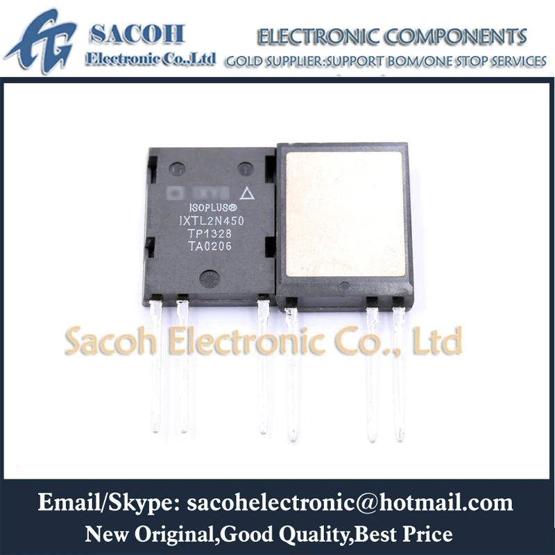 Free Shipping 1Pcs IXTL2N450 2N450 or IXTL2N470 2N470 ISOPLUS i5-Pak 2A 4500V High Voltage MOSFET Transistor | Электроника