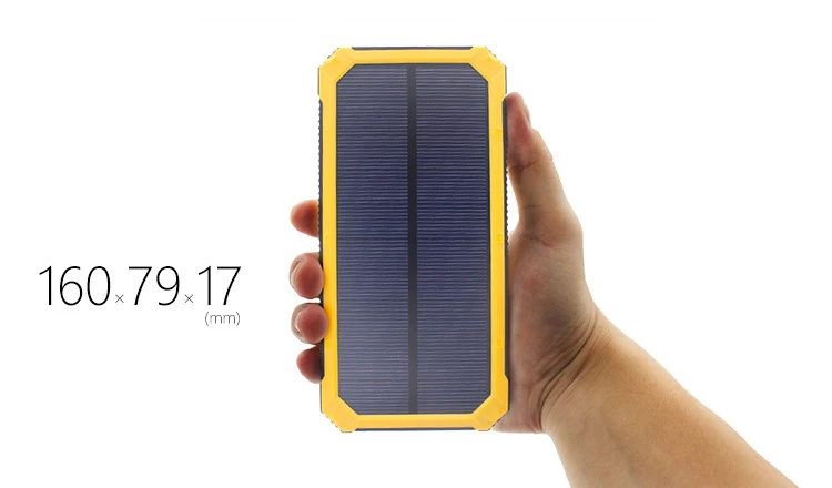 Solor power Bank 30000 мАч Внешний аккумулятор портативное быстрое зарядное устройство для всех смартфонов с солнечной панелью зарядное устройство