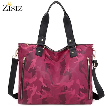 

Women Oxford Handbag Nylon Large Capacity Ladies Commuter Canvas Bag High Quality Korean Brand Female Traval Casual Shoulder Bag