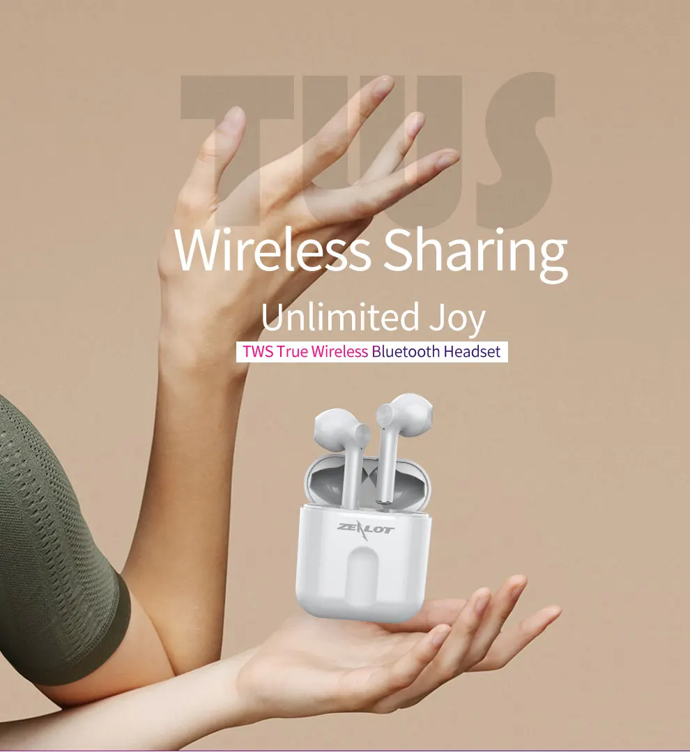 Беспроводные наушники ZEALOT T2 TWS с поддержкой Bluetooth 5 0|Наушники и гарнитуры| |