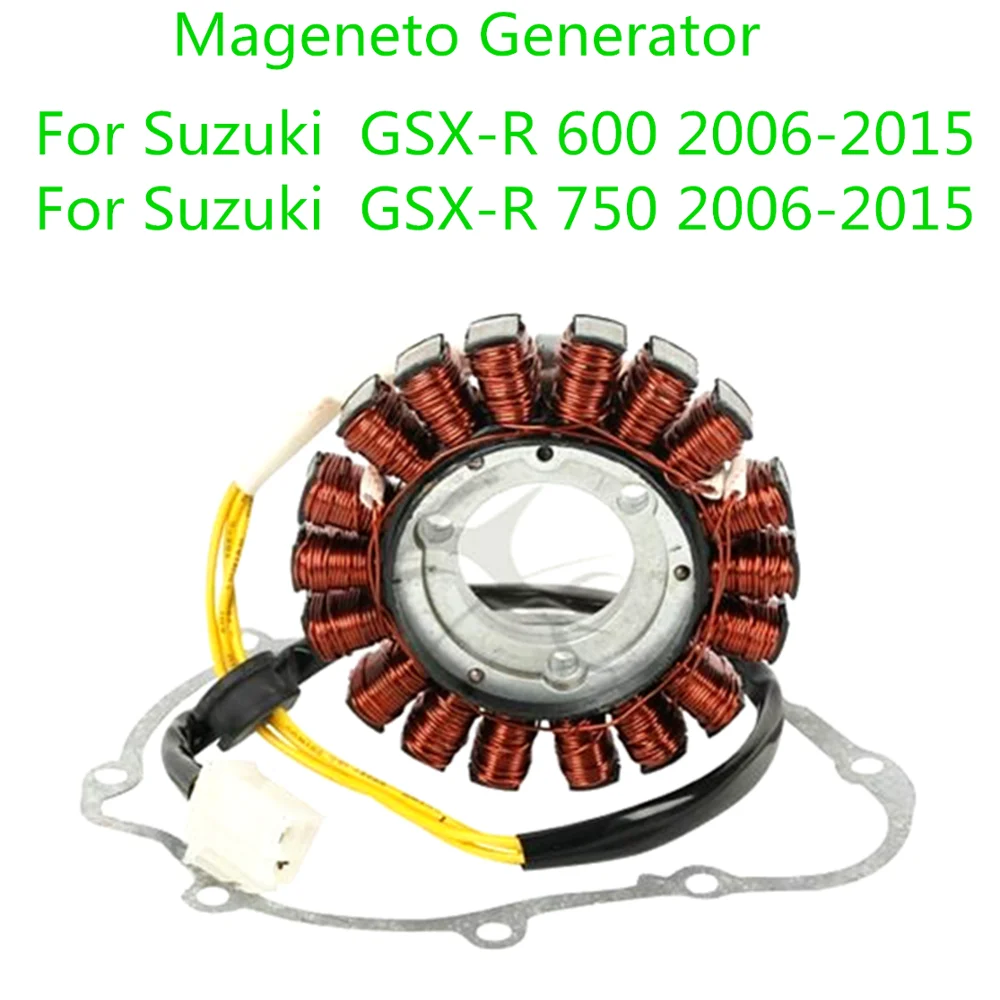 Motorcycle Stator Coil & Gasket For Suzuki Gsxr600 750 Gsxr 600 0615