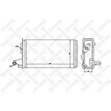 Радиатор печки Fiat Tipo/Tempra, Alfa Romeo 145 88 STELLOX 10-35