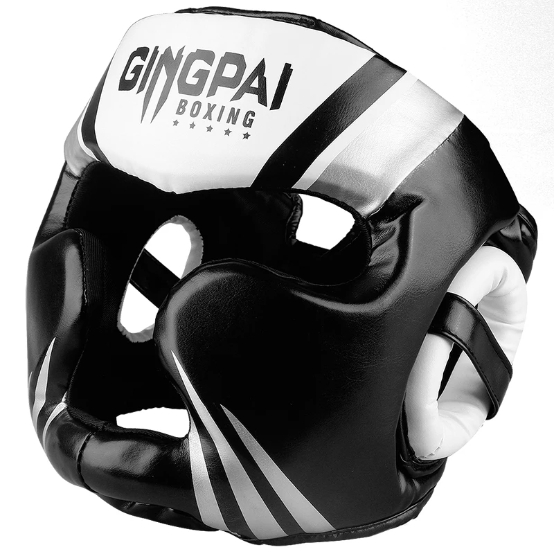 

Promotion Boxing MMA Safety Helmet Head Gear Protectors Adult Child Training Headgear Muay Thai Kickboxing Full-Covered Helmets