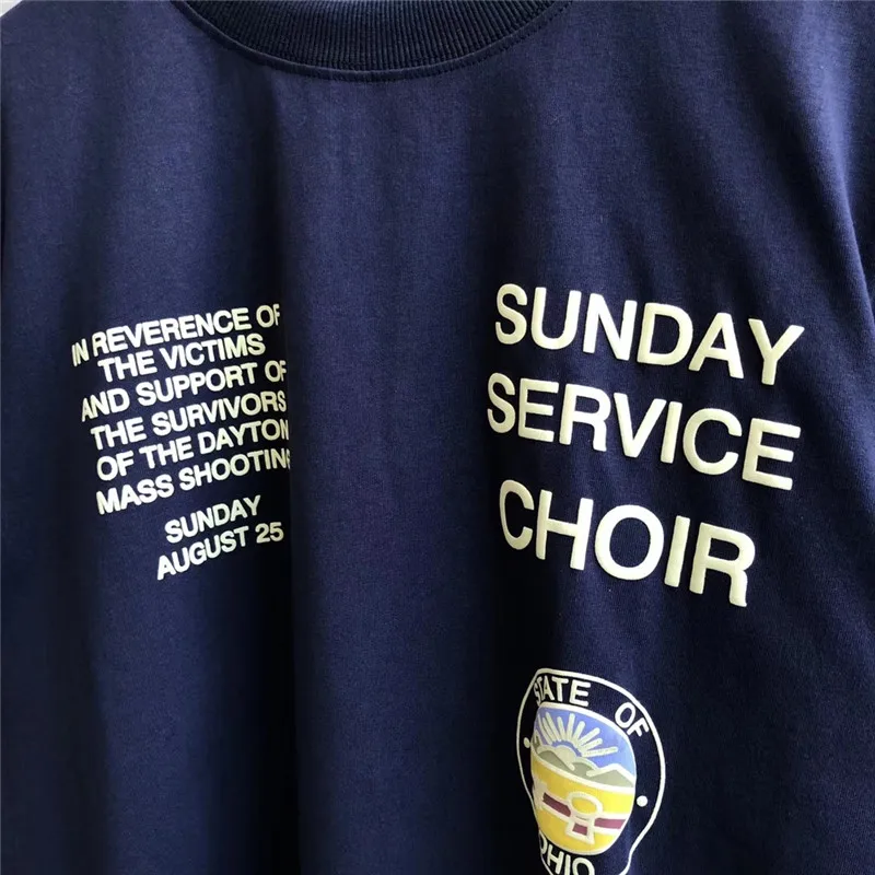 Футболка с 3D принтом Kanye West Jesus Is King Sunday service мужские и женские модные повседневные