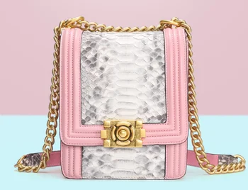 

2019 latest Top quality genuine crocodile skin women shoulder cross body bag with cow skin lining red black green color skin