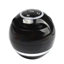Портативный Bluetooth динамик беспроводной шар мини Handfree TF FM радио с микрофоном MP3 Глобус аудио музыкальный ящик для телефона ПК