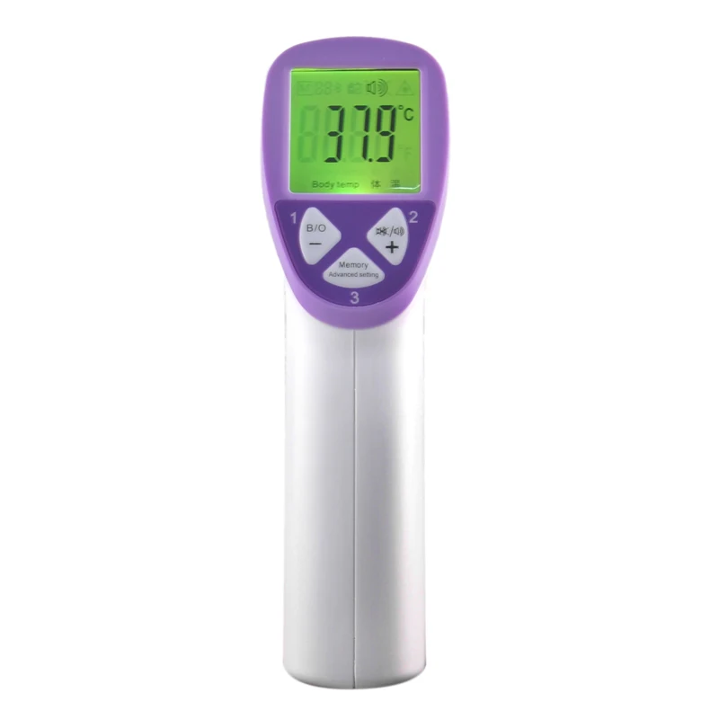 

Wholesale LCD Non-Contact Infrared Digital Thermometer Baby/Adult Body Thermometers Children Temperature Measurement Device