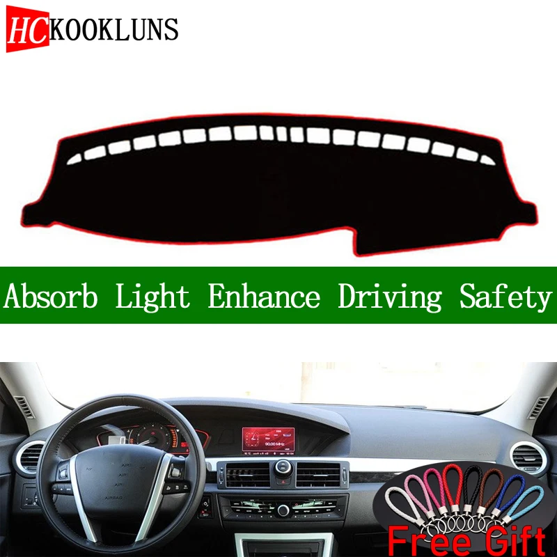 

For ROEWE 550 e550 2008 2009 2010-2014 Dashboard Cover Sun Shade Dash Mat Pad Carpet Car Stickers Interior Accessories