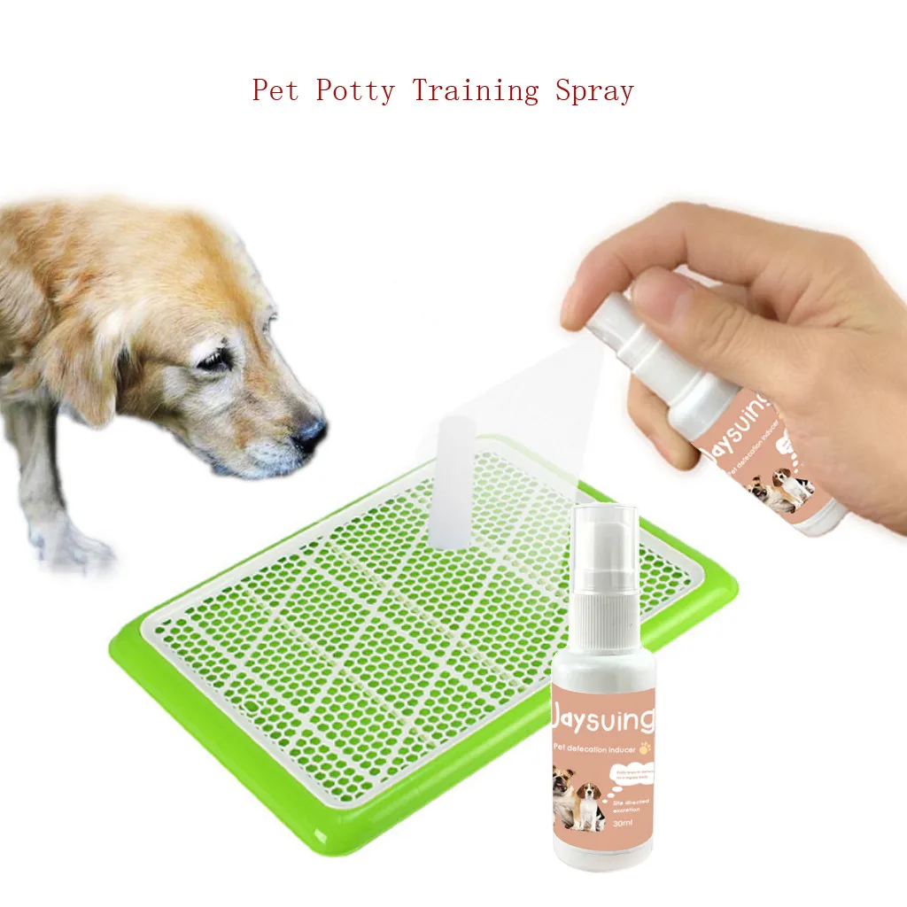 Pet Dog Spray Inducer Encourages Toilet Training Puppy Positioning Defecation Potty Supplies #P3 |