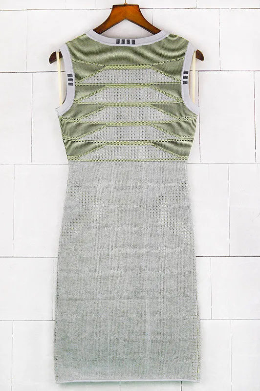 Vestido бандаж Curto подиумное модное женское высококачественное жаккардовое серое облегающее Бандажное платье знаменитостей