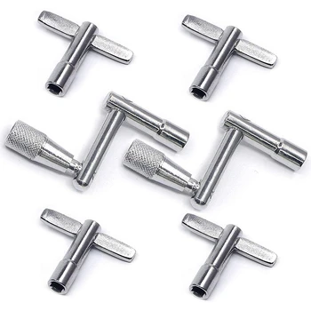 

New 6-Pack Drum Key with Continuous Motion Speed Key Universal Drum Tuning Key