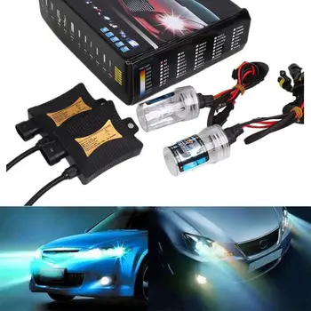 

HID Xenon Headlight Bulb H7 Light Ballast Slim Kit Waterproof Bright Universal