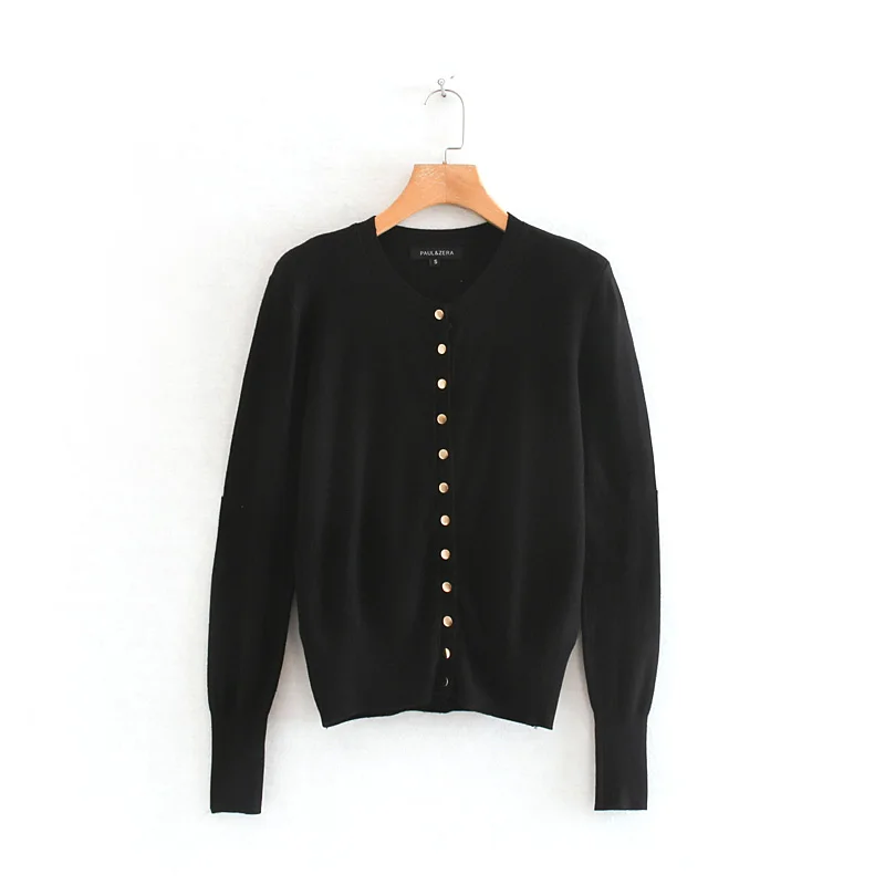 Cena 2019 jesień płaszcz kobiety na co dzień jednorzędowy odzież damska sweter z dzianiny kobiet z długim rękawem sweter kobiet