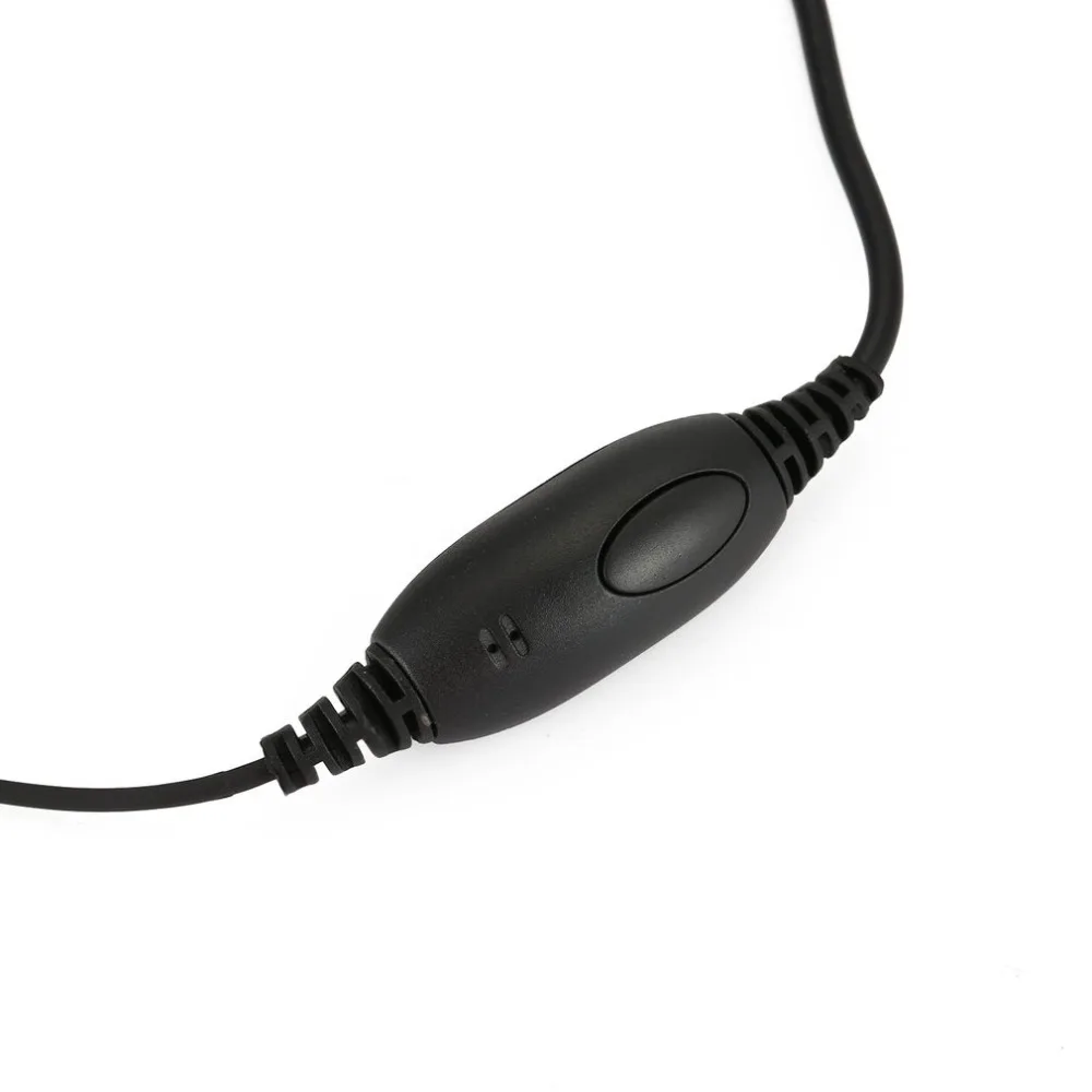 G Форма наушник гарнитура PPT для 2 PIN Kenwood Baofeng Puxing Quansheng Weierwei Wouxun двухстороннее радио