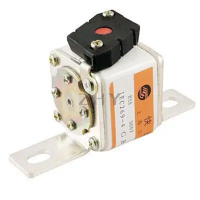 

500V 80A White Ceramic Short-circuit Overload Protection Fast Fuse