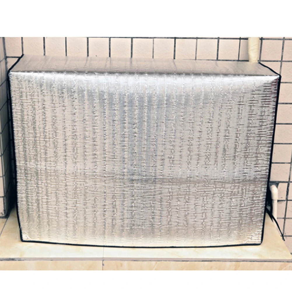78x75x28cm Алюминиевая пленка для очистки наружный анти-Глиттер-блёстки инструменты для мытья двухсторонний Органайзер бытовой кондиционер крышка - Цвет: 78x75x28cm