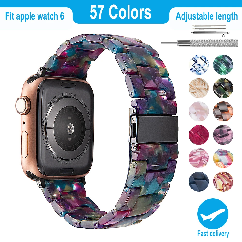 Ремешок резиновый для apple watch 6 5 band 44 мм iwatch 42 Series 4 3 2 1 сменный Браслет с петлей