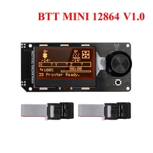 Bigtreetech mini 12864 v1.0 lcd mini12864 tela de exibição 5v voron 2.4 suporte marlin skr v1.4 turbo 3d peças da impressora rampas 1.4