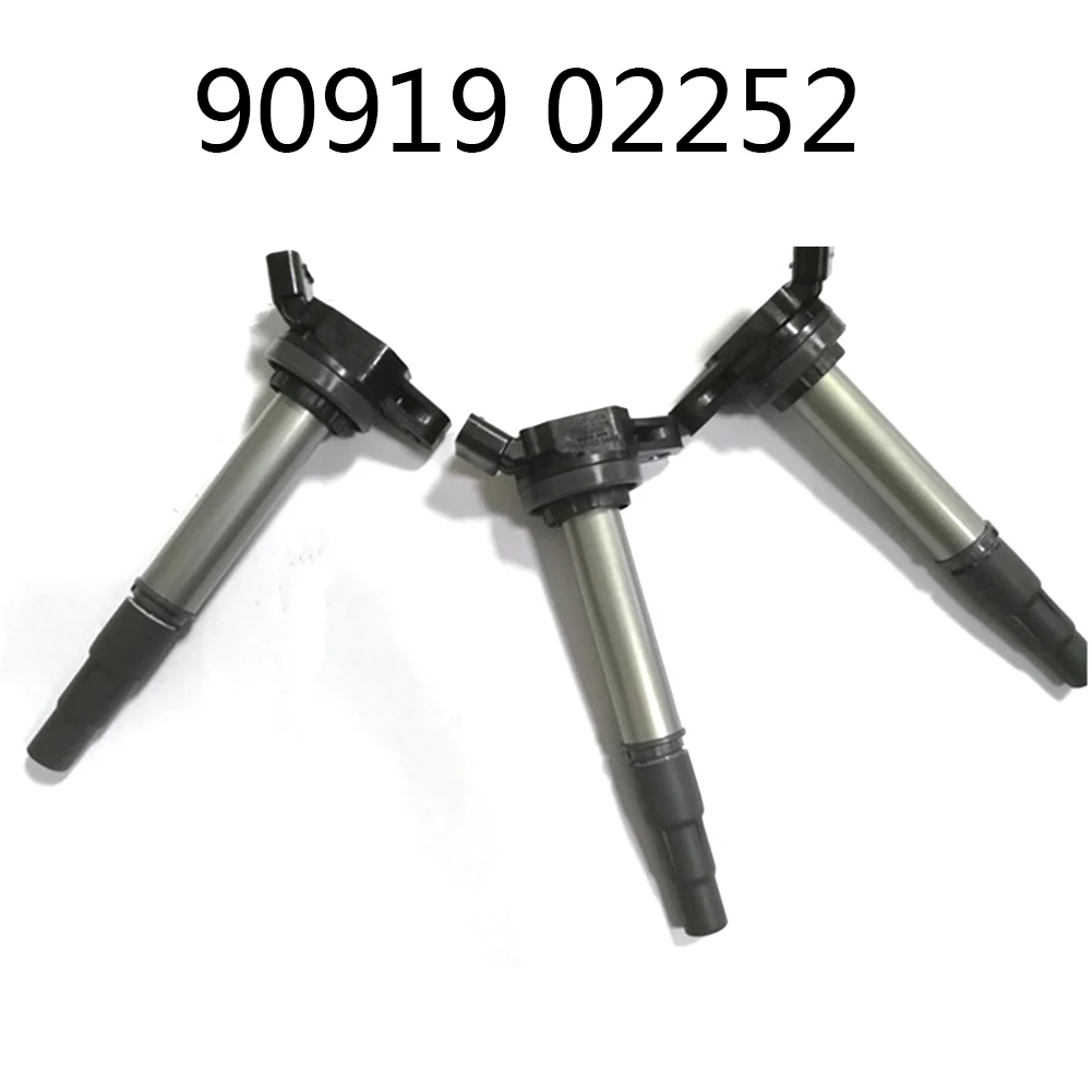 90919-02258 прочная практичная запасная часть двигателя ремонт катушки зажигания прямая посадка авто Замена черный обслуживание для Carola - Цвет: 90919 02252