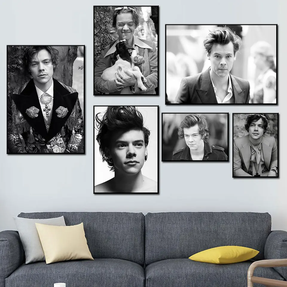 Harry-Styles-Poster-Music-Star-Posters-and-Prints-Wall-Art-Modern-Canvas-Painting-Wall-Pictures-For