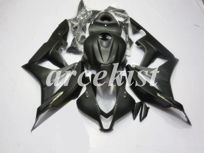 Мотоцикл литья под давлением обтекатель Подходит для Honda CBR600RR CBR 600RR F5 2007 2008 CBR 600 RR CBR600 07 08 Обтекатели Черный матовый