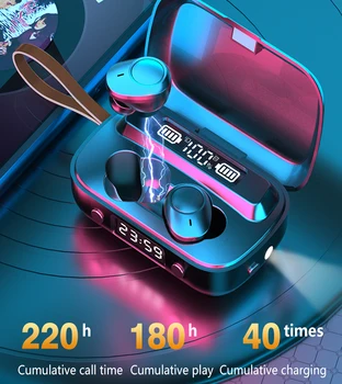 

TWS Wireless Bluetooth Sport Earphone 5.0 Gaming Earphones Waterproof Headset Wireless earbuds Stereo Headphones