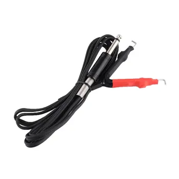 

4 Colors Silicone Tattoo Clip Cord For Tattoo Machine Gun Power Supply Accessory Wear-resistant Clip Cord 2.4m