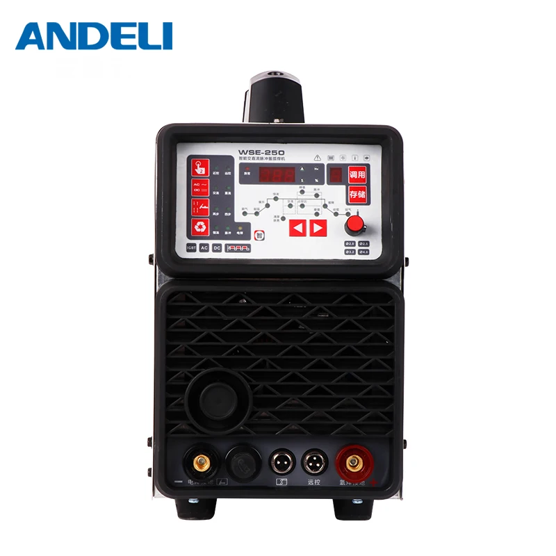 ANDELI TIG 250PACE инвертор цифровой переменного/постоянного тока AC DC Импульсная сварка