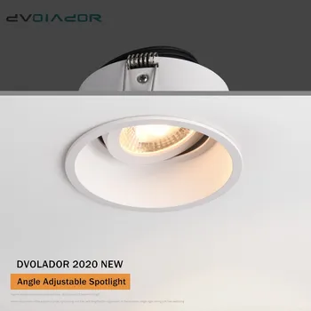 

DVOLADOR Modern Dimmable LED Downlight 5W 7W 12W 15W Anti-Glare Led Ceiling Lamp LED Spot Lighting Led Recessed Downlight