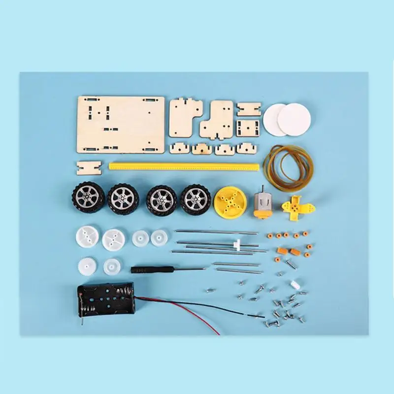 DIY умная уборочная машина Робот пол Швабра игрушки энергосберегающие хороший материал гибкость детей образовательная наука собрать комплект