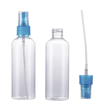 

5Pcs Clear Sprayer Container Water100ml/3.4oz Small Empty Plastic Spray Bottles 667D