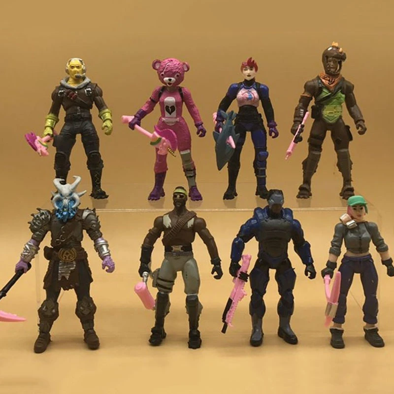 8pcs/set Fortnite Toy Action Figure 