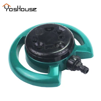 

YosHouse Garden Lawn Sprinkler Automatic Sprinkler Rotary Watering Disc Eight Function Sprinkler Automatic Irrigation System