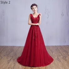 [Clearance Sale] Chiffon Long Evening Dress Formal Dresses Evening Gown Elegant Beaded Boidce with Zipper Back