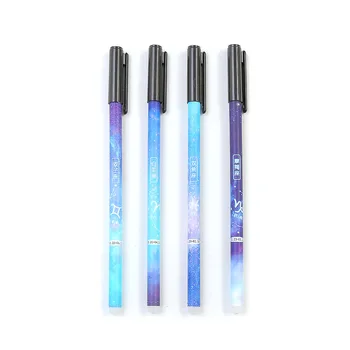 

12 constellations Blue Black Ink Gel Pen Erasable Refill Rod Erasable Pen Washable Handle School Writing Stationery Gel Ink Pen