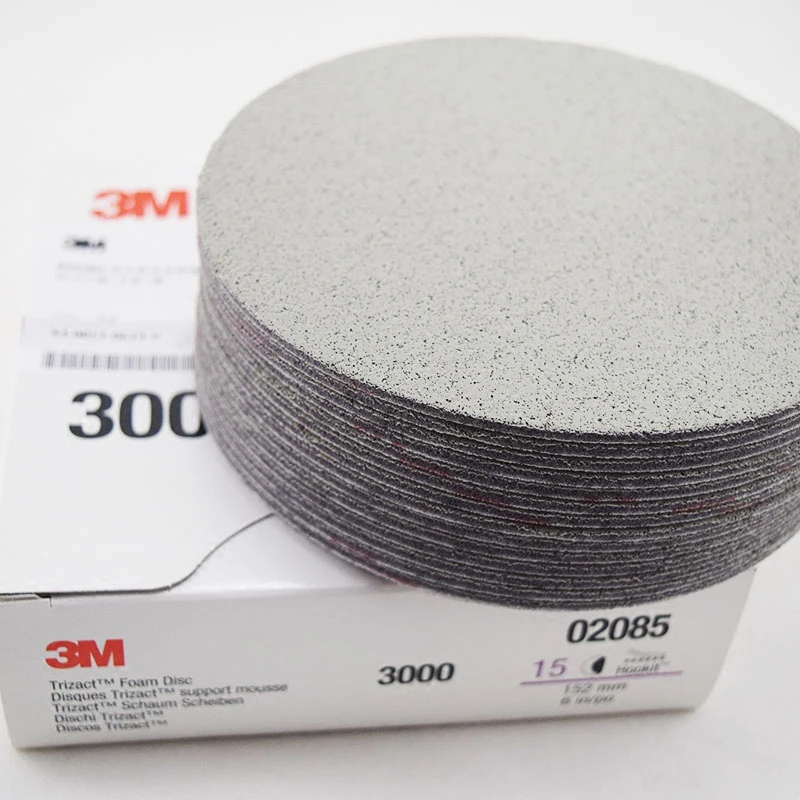 3M Trizact Pyramid Disc Sponge Sandpaper P3000 P5000 Precision Grinding 6