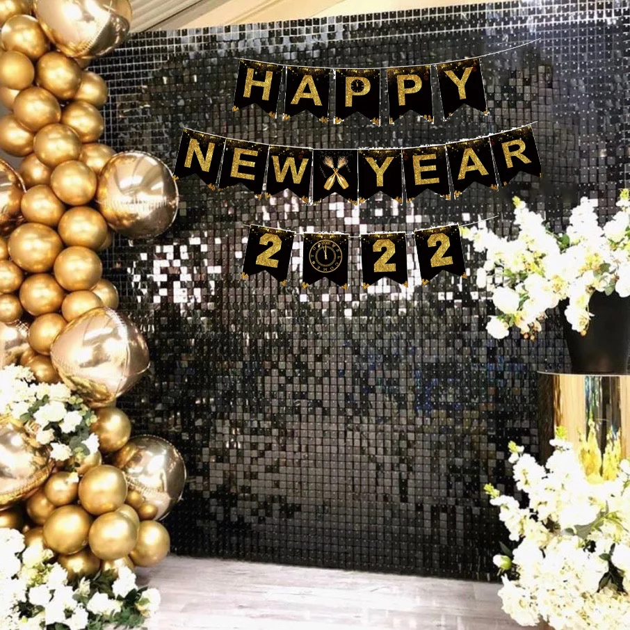 Christmas Rerun 2022 Ashara 2022 Merry Christmas Home Ornament Santa Claus Xmas Eve Party Supplies Sign  Nye Happy New Year Banner Decoration Photobooth Prop - Party & Holiday Diy  Decorations - Aliexpress