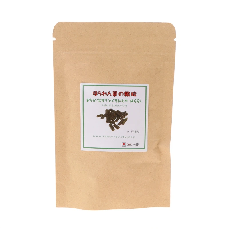 Crystal Red Shrimp Food Natural Spinach Mixed Ingredient Aquarium Fish Tank pet food fish food