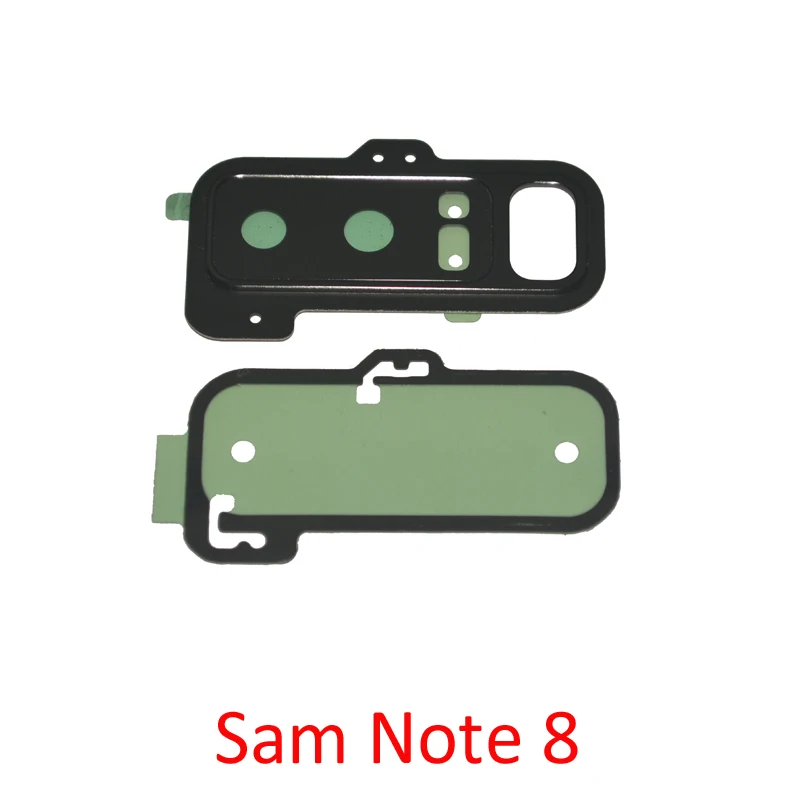 

Glass Lens Cover For Samsung Note 8 N950F N950FD N950N N950W N950U Original Phone Housing Back Camera Safety Frame Glass Holder