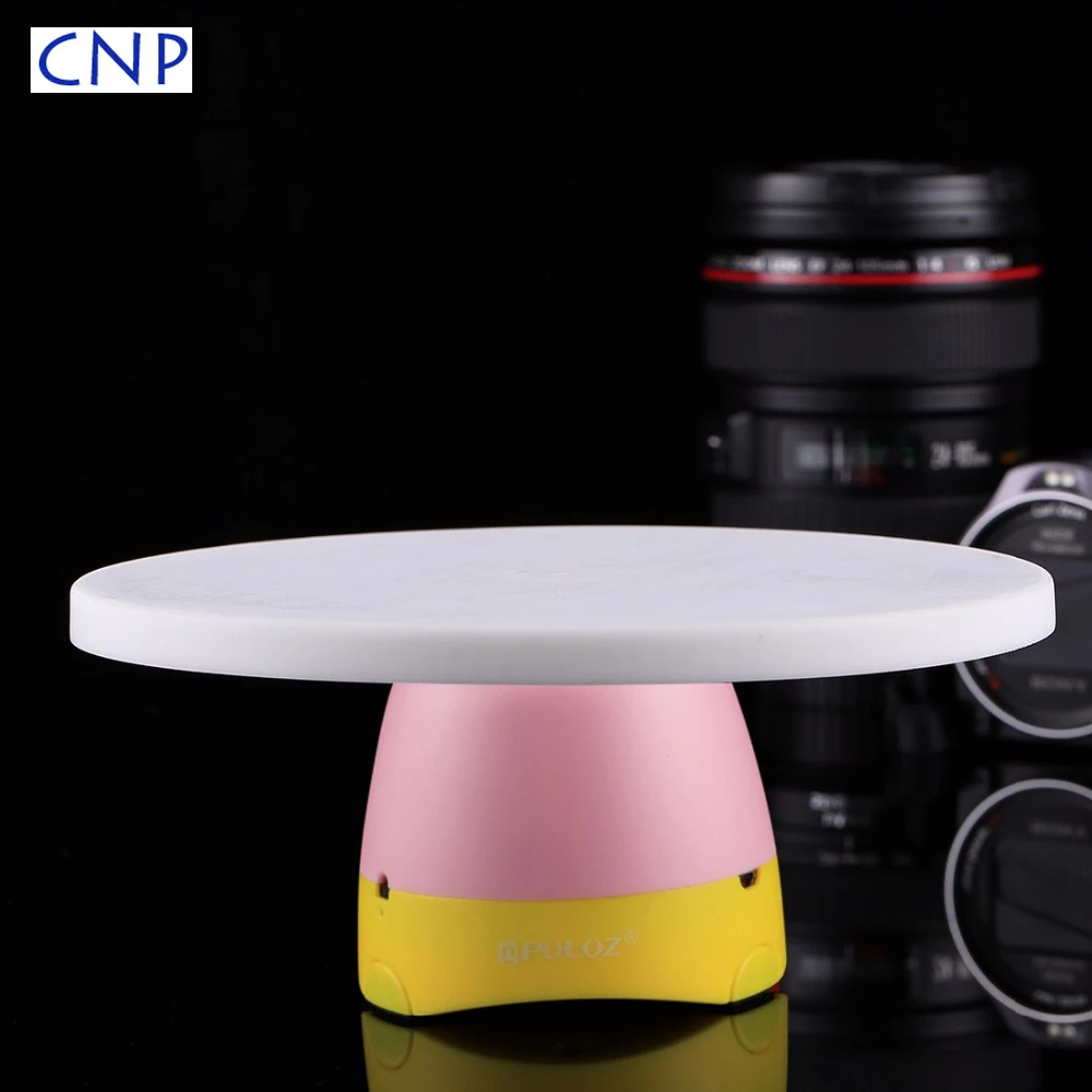 

CNP PULUZ Electronic 360° Panoramic Tripod Head+Round Horizontal tray with Control Remoter for Smartphones, GoPro, DSLR Cameras