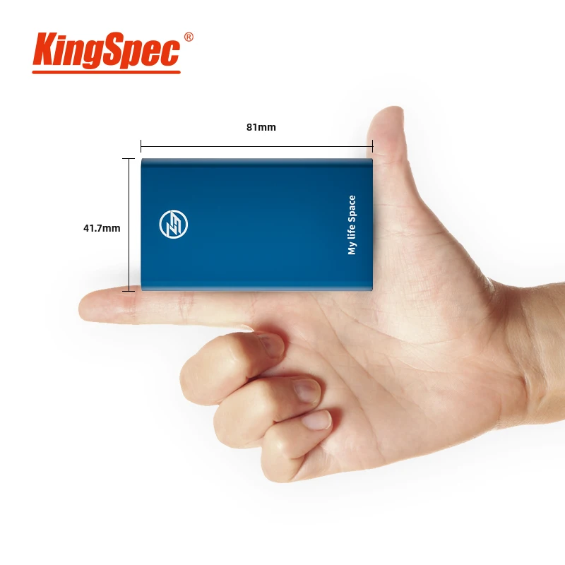KingSpec SSD жесткий диск 128 ГБ 256 ГБ 500 Гб портативный SSD Внешний SSD жесткий диск для ноутбука Настольный компьютер type-c USB 3,1 ssd портативный
