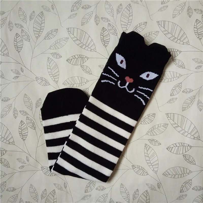 Spring Girls Tights Cartoon Baby Girl Pantyhose Cotton Knitted Cotton Cute kids Stocking Baby Pantyhose Tight - Цвет: Белый
