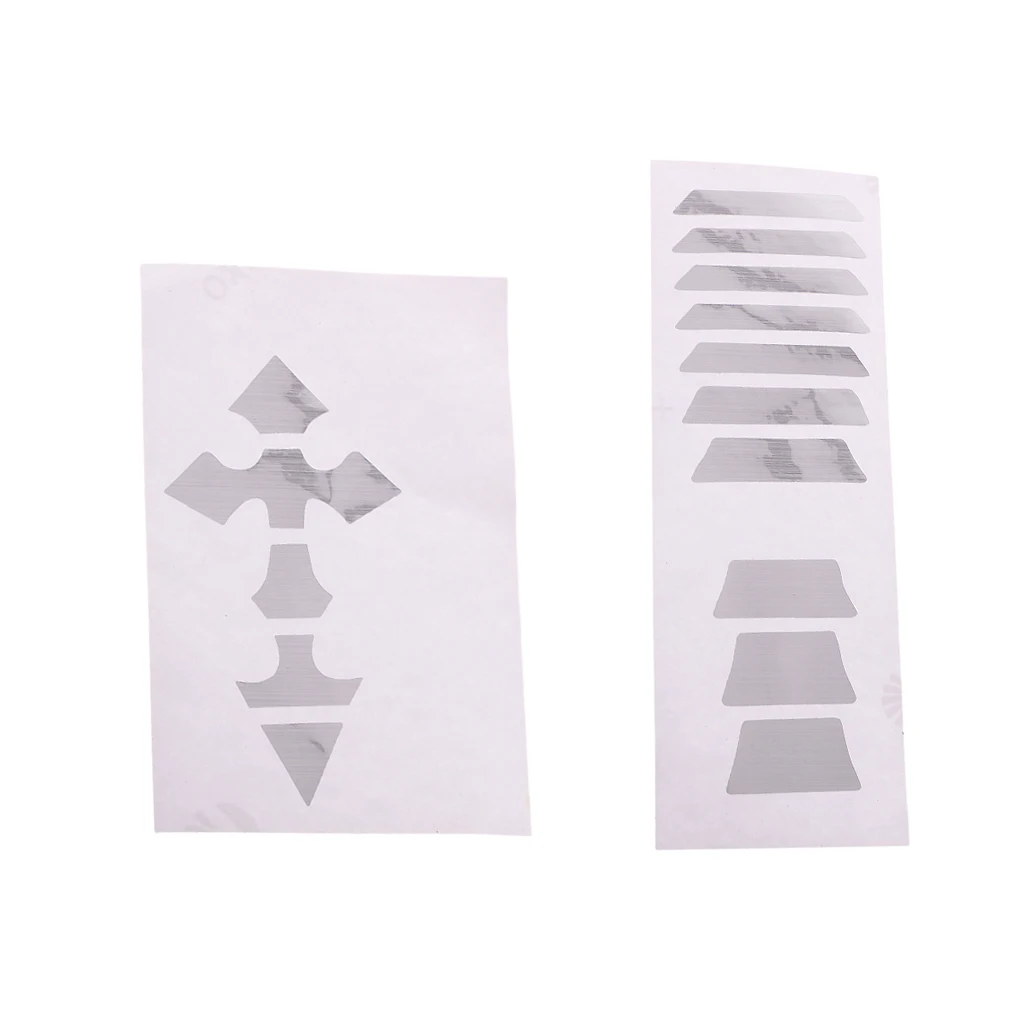 2 Pieces Guitar Fret Markers Decals for Acoustic Electric Guitar Accessory