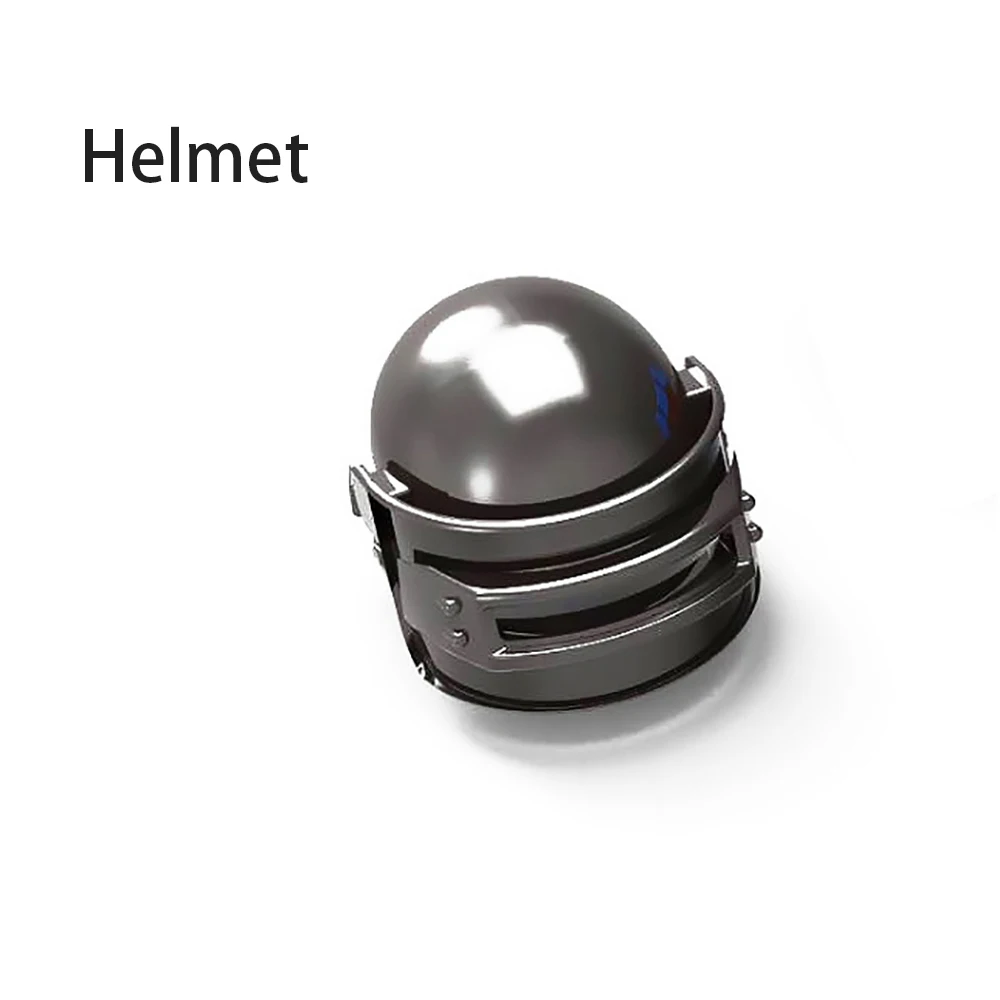 Классные Чехлы для клавиш клавиатура PUBG тема металлический ключ-колпачок шлем блок питания бомба личность механическая клавиатура колпачка для Cherry Mx - Цвет: Helmet