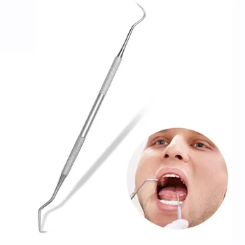 

Dentist Tartar Scraper Scaler Dental Mouth Mirror Dentist Check Tool Teeth Cleaning Oral Care Tools Dental Hygiene Tool Kit