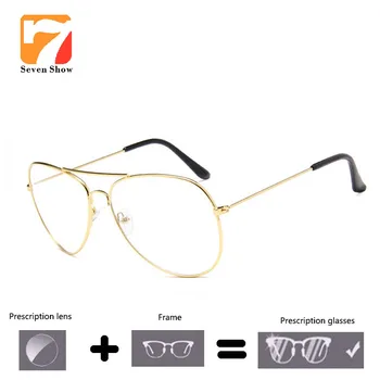 

Brand Prescription Glasses Women Ultralight Myopia pilot Frame Eyeglasses Female Reading Glasses Optical Photochromic Anti Blue