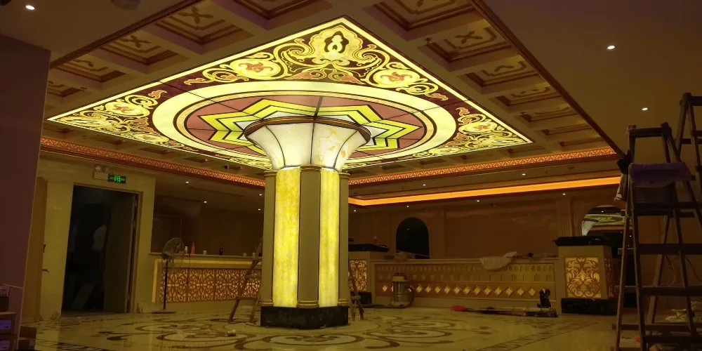 Free suspended PVC stretch ceiling samples only pay 45$ for