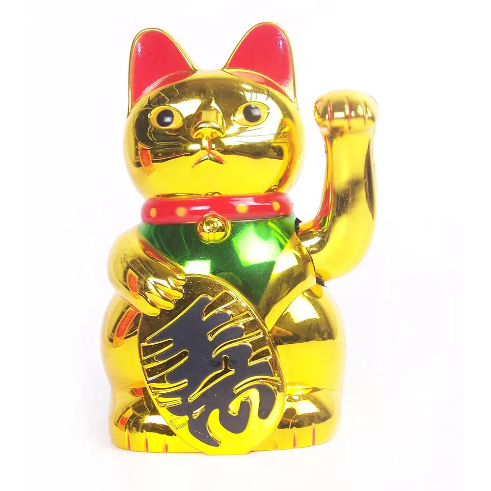 Lucky Cat Fortune ремесленные фигурки, пожирающие счастливых кошек фигурка движущаяся рука домашний Декор отеля